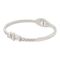 Paris Girls Bangle, Silver, NS-027