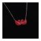 Swarovski Girls Necklace, Red, NS-036