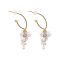 Pearl Girls Earrings, NS-042