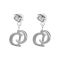 CD Style Girls Earrings, Silver, NS-047