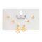 Hermes Style Girls Earrings Set, 3 Pairs, NS-056