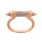 Girls Ring and Bracelet Set, Rose Gold, NS-003