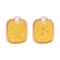 Girls Earrings, Yellow, NS-076
