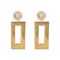 Earring, Golden, NS-092