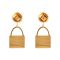 MK Style Girls Earrings, Golden, NS-096