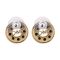 MK Style Girls Earrings, Golden, NS-0107