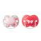 Tommee Tippee Little London Orthodontic Soothers, 6-18m, 2-Pack, 433417/38