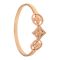 LV Style Girls Bracelet, Rose Gold, NS-0159