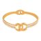 Channel Style Girls Bracelet, Golden, NS-0160