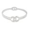 Channel Style Girls Bracelet, Silver, NS-0160
