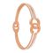 Channel Style Girls Bracelet, Rose Gold, NS-0160