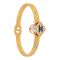 Channel Style Girls Bracelet, Golden, NS-0162