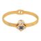 Channel Style Girls Bracelet, Golden, NS-0162