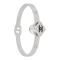 Channel Style Girls Bracelet, Silver, NS-0162