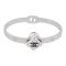 Channel Style Girls Bracelet, Silver, NS-0162