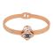 Channel Style Girls Bracelet, Rose Gold, NS-0162