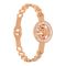 Rolex Style Girls Bracelet, Rose Gold, NS-0163