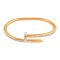 Cartier Style Girls Bracelet, Golden, NS-0166