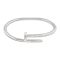 Cartier Style Girls Bracelet, Silver, NS-0166