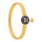 Channel Style Girls Bracelet, Golden, NS-0168