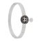 Channel Style Girls Bracelet, Silver, NS-0168