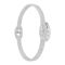 Cartier Style Girls Bracelet, Silver, NS-0170