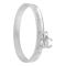 Channel Style Girls Bracelet, Silver, NS-0172