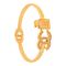 Channel Style Girls Bracelet, Golden, NS-0173