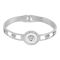 Rolex Style Girls Bracelet, Silver, NS-0175