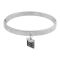 LV Style Girls Bracelet, Silver, NS-0177