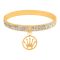 Rolex Style Girls Bracelet, Golden, NS-0179