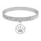 Rolex Style Girls Bracelet, Silver, NS-0179