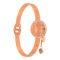 Rolex Style Girls Bracelet, Rose Gold, NS-0181
