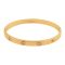 Cartier Style Girls Bracelet, Golden, NS-0186