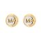 Michael Kors Girls Locket & Earrings Set, Golden, NS-0188