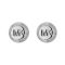 Michael Kors Girls Locket & Earrings Set, Silver, NS-0188
