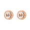 Michael Kors Girls Locket & Earrings Set, Rose Gold, NS-0188