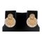 Gucci Style Girls Locket & Earrings Set, Golden, NS-0198