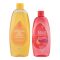 Johnson's Baby Shampoo 500ml + FREE Johnson's Shiny Drop Kids Shampoo