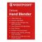 West Point Deluxe Hand Blender, Mixer + Whipper, WF-9915