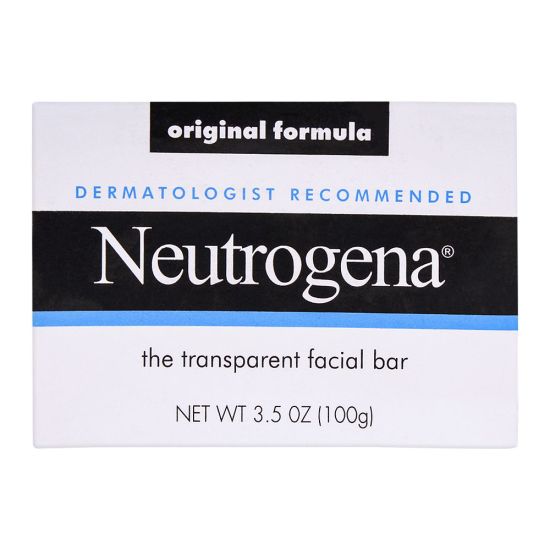 Neutrogena Original Formula Facial Bar, Transparent, 100gm