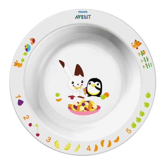 Avent Feeding, Bowl, 12m+, Rabbit/Penguin, SCF704/00