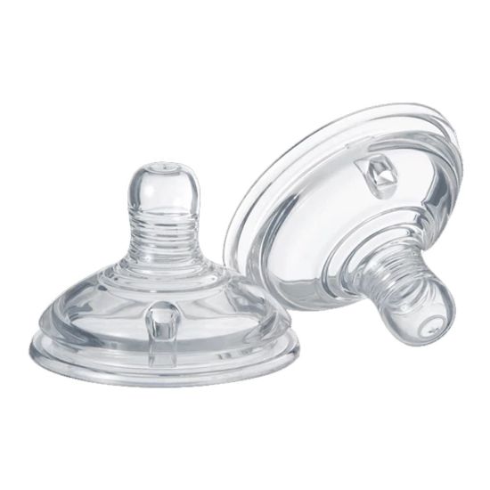 Tommee Tippee Vari Flow Closer To Nature Teats 2-Pack 0m - 422140/38