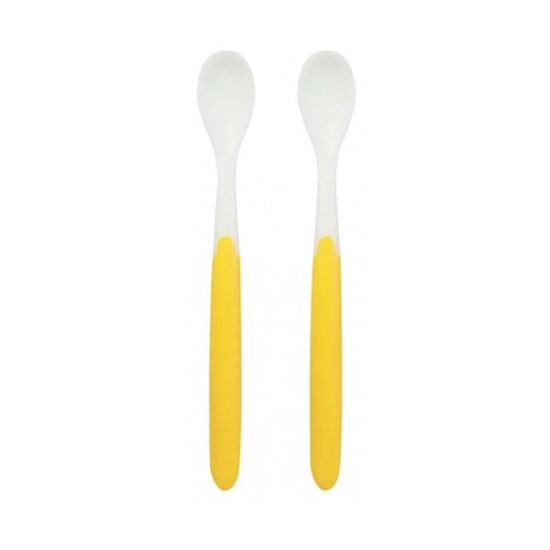 Tigex Set Of 2 Large Soft Baby Spoons, 820100