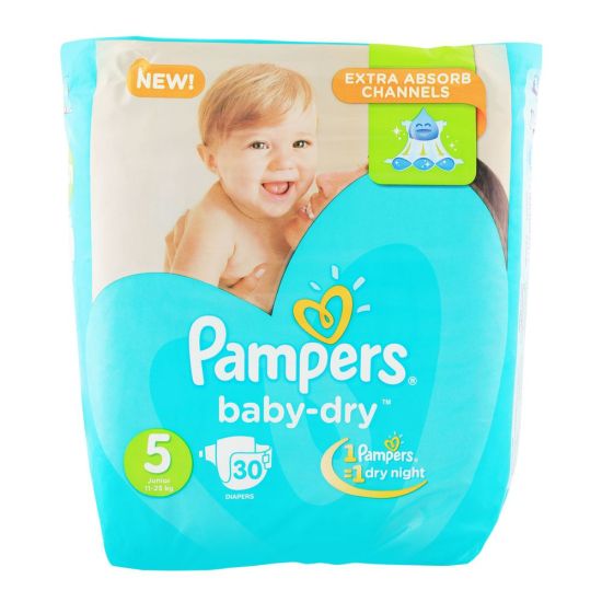 Pampers Junior No. 5,  11-25 KG 30-Pack