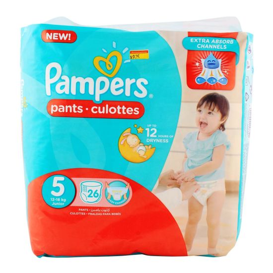 Pampers Pants Junior 12-18  KG 26-Pack