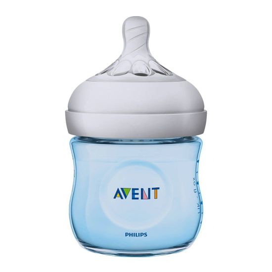 Avent Natural Feeding Bottle 0m+ 125ml (Boys) - SCF692/13