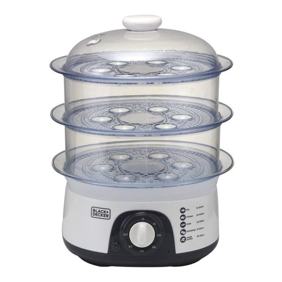 Black & Decker 3 Tier Food Steamer, HS6000