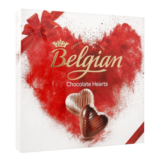 Belgian Heart Chocolate 200gm Box