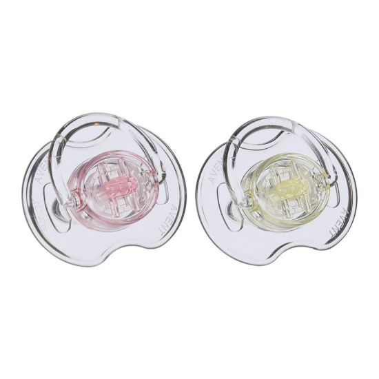 Avent Transparent Soothers 2-Pack 0-6m - SCF170/18